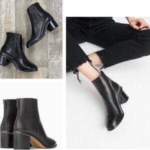 Rag & Bone Willow Studded Boot in Black Size 35 (US 5)